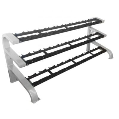 Muscle D Triple Saddle Dumbbell Rack