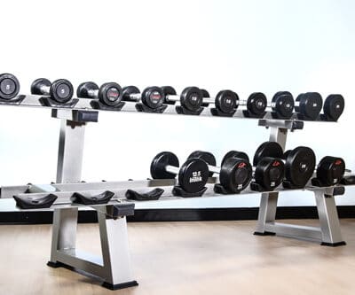 Muscle D Double Dumbbell Rack